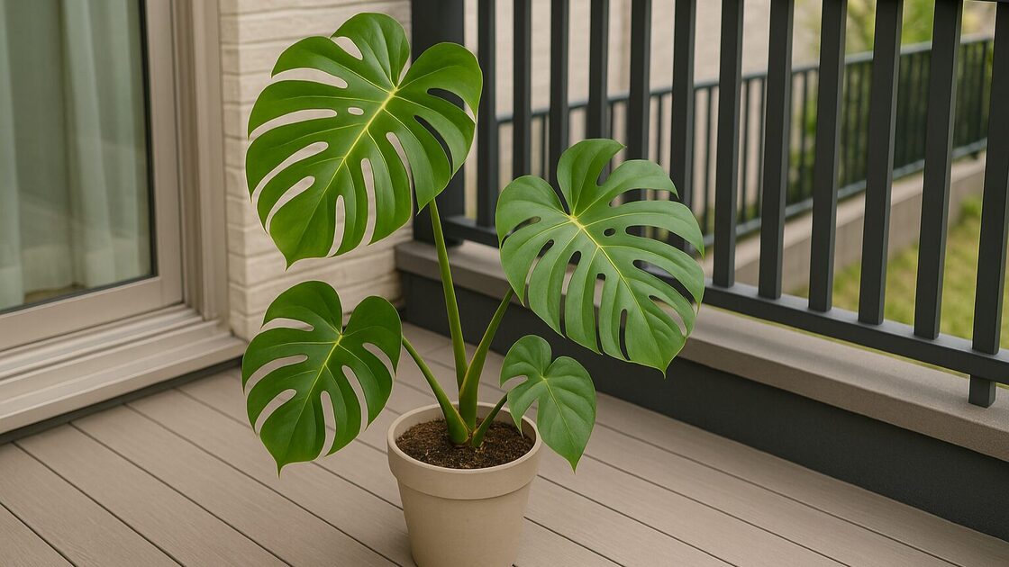 巨大化モンステラの葉の剪定方法|どこを切るのが正解?